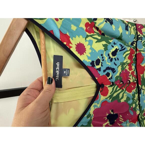 ModCloth Floral Print Casual Dress Size M NEW - Picture 3 of 9